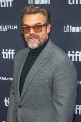 Celebrities attend the 51st Toronto International Film Festival Evil Genius premiere Featuring: David Harbour Where: Toronto, Ontario, Canada When: 12 Sep 2026 Credit: Captive Camera Cover Images EDITORIAL USE ONLY. NOT FOR USE BY NEWSPAPERS BASED IN THE UK. Copyright: xx coverimg56012890