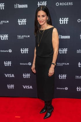 Celebrities attend the 51st Toronto International Film Festival Evil Genius premiere Featuring: Courteney Cox Where: Toronto, Ontario, Canada When: 12 Sep 2026 Credit: Captive Camera Cover Images EDITORIAL USE ONLY. NOT FOR USE BY NEWSPAPERS BASED IN THE UK. Copyright: xx coverimg56012893