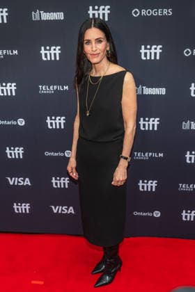 Celebrities attend the 51st Toronto International Film Festival Evil Genius premiere Featuring: Courteney Cox Where: Toronto, Ontario, Canada When: 12 Sep 2026 Credit: Captive Camera Cover Images EDITORIAL USE ONLY. NOT FOR USE BY NEWSPAPERS BASED IN THE UK. Copyright: xx coverimg56012900