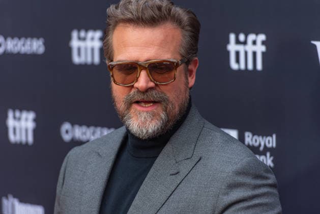 Celebrities attend the 51st Toronto International Film Festival Evil Genius premiere Featuring: David Harbour Where: Toronto, Ontario, Canada When: 12 Sep 2026 Credit: Captive Camera Cover Images EDITORIAL USE ONLY. NOT FOR USE BY NEWSPAPERS BASED IN THE UK. Copyright: xx coverimg56012860