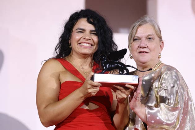 Venice 2026 Winners Photocall NB Alina Serban, Ada Solomon attending the Winners Photocall Red carpet as part of the 83th Venice International Film Festival at the Lido in Venice, Italy on September 12, 2026. Photo by Nasser Berzane ABACAPRESS.COM Venice Italy  Copyright: xBerzanexNasser ABACAx