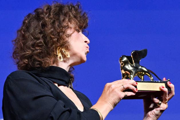 September 12, 2026, Venice, Rome, Italy: May el-Toukhy receives the Golden Lion (Grand Jury Prize 83) for Best Film for Woman Unknown, during the awards ceremony, 83rd Venice Film Festival. Venice, September 12, 2026 Venice Italy  - ZUMAa289 20260912_zia_a289_348 Copyright: xMariaxLauraxAntonellix xAgfx