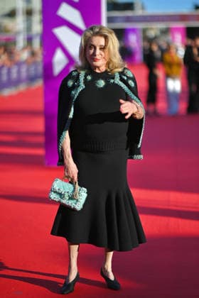 Deauville Closing Red Carpet FC Catherine Deneuve attends the Closing Red Carpet at the 52nd Deauville American Film Festival on September 12, 2026 in Deauville, France. Photo by Franck Castel ABACAPRESS.COM Deauville  Copyright: xCastelxFranck ABACAx