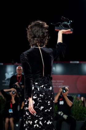 Winners Photocall during the 83rd Venice International Film Festival in Venice, Italy on 12 September 2026. Laleh Marzban attends the Winners Photocall during the 83rd Venice International Film Festival in Venice, Italy on 12 September 2026., Credit:Stefano Costantino TTL Stefano Costantino Avalon Italy, Venice  Copyright: xStefanoxCostantinoxTTLx xStefanoxCostantinox xAvalonx 1134037528