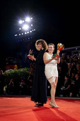 Winners Photocall during the 83rd Venice International Film Festival in Venice, Italy on 12 September 2026. May el-Toukhy, Mathilde Arcel attend the Winners Photocall during the 83rd Venice International Film Festival in Venice, Italy on 12 September 2026., Credit:Stefano Costantino TTL Stefano Costantino Avalon Italy, Venice  Copyright: xStefanoxCostantinoxTTLx xStefanoxCostantinox xAvalonx 1134038014