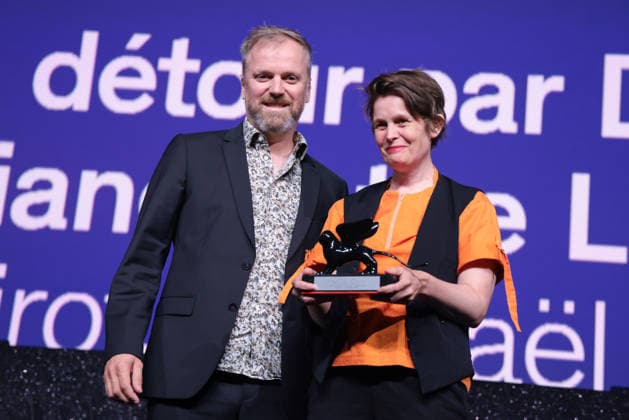 2026 Closing Ceremony - The 83rd Venice International Film Festival Ann Sirot and Raphael Balboni receive the Orizzonti Award for Best Film for Un dÃ tour par Diane (Diane in the loop) during the 2026 Closing Ceremony for the 83rd Venice International Film Festival at Sala Grande on September 12, 2026 in Venice, Italy.  Copyright: xKazukoxWakayamax