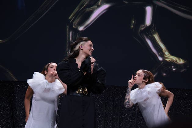2026 Closing Ceremony - The 83rd Venice International Film Festival Francesca Michielin performs on stage during the 2026 Closing Ceremony for the 83rd Venice International Film Festival at Sala Grande on September 12, 2026 in Venice, Italy.  Copyright: xKazukoxWakayamax