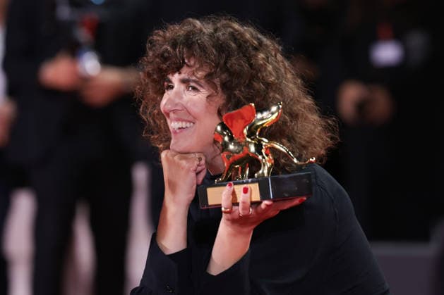 Winners photocall - The 83rd Venice International Film Festival May el-Toukhy poses with the Golden Lion for the Best Film Award for Woman Unknown at the Winners Photocall during the 83rd Venice International Film Festival at Sala Grande on September 12, 2026 in Venice, Italy.  Copyright: xKazukoxWakayamax