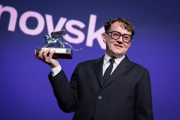2026 Closing Ceremony - The 83rd Venice International Film Festival Director Ilya Khrzhanovsky receives the Silver Lion for Best Director for Dau during the 2026 Closing Ceremony for the 83rd Venice International Film Festival at Sala Grande on September 12, 2026 in Venice, Italy.  Copyright: xKazukoxWakayamax