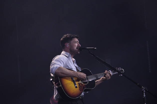 RIO DE JANEIRO, RJ - 12.09.2026: ROCK IN RIO 2026 - The band Mumford &amp; Sons performed on the Sunset Stage, this Saturday (12), at Rock in Rio 2026. x3015366x  CarlosxEliasxJunior