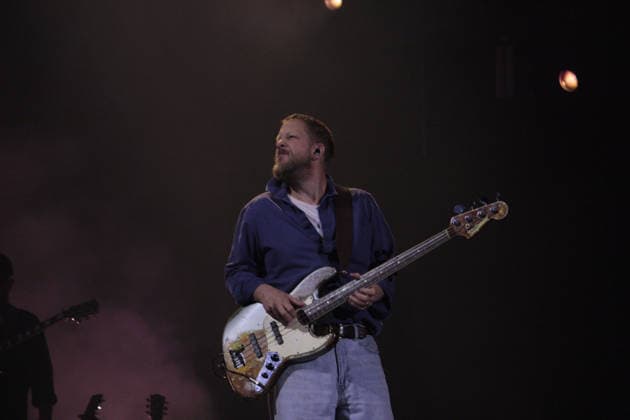 RIO DE JANEIRO, RJ - 12.09.2026: ROCK IN RIO 2026 - The band Mumford &amp; Sons performed on the Sunset Stage, this Saturday (12), at Rock in Rio 2026. x3015379x  CarlosxEliasxJunior