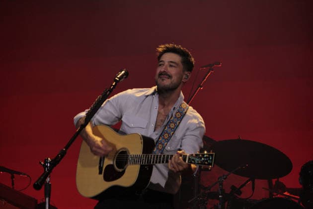 RIO DE JANEIRO, RJ - 12.09.2026: ROCK IN RIO 2026 - The band Mumford &amp; Sons performed on the Sunset Stage, this Saturday (12), at Rock in Rio 2026. x3015384x  CarlosxEliasxJunior