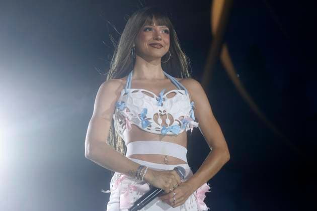 September 11, 2026, Nina Chuba, singer, in concert at the Pakbühne Wuhlheide in Berlin, music, pop, hip-hop, Berlin, Germany