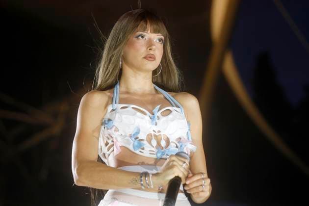 September 11, 2026, Nina Chuba, singer, in concert at the Pakbühne Wuhlheide in Berlin, music, pop, hip-hop, Berlin, Germany