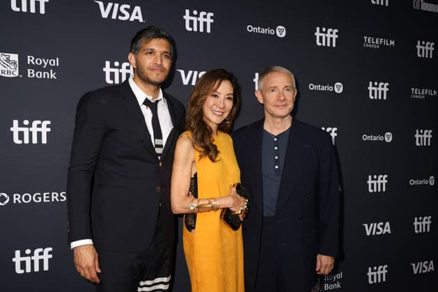 51st Toronto International Film Festival Saturday, September 12 51st Toronto International Film Festival Red carpet for the film The Surgeon Director Roshan Sethi, Michelle Yeoh, and Martin Freeman 459634 2026 09 12 Toronto, Canada  Copyright: xIsabellexVautierx xStarfacex STAR_459634_001