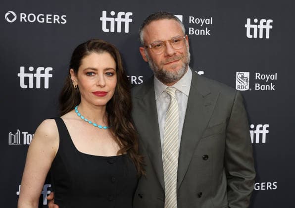 51st Toronto International Film Festival Saturday, September 12 51st Toronto International Film Festival Red carpet for the film Babies Director Lauren Miller Rogen and her husband Seth Rogen 459634 2026 09 12 Toronto, Canada  Copyright: xIsabellexVautierx xStarfacex STAR_459634_048