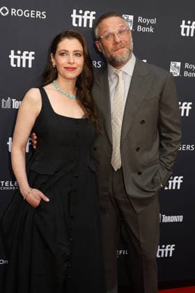 51st Toronto International Film Festival Saturday, September 12, 2026 Red carpet for the film Babies Director Lauren Miller Rogen and her husband Seth Rogen 459634 2026 09 12 Toronto, Canada  Copyright: xIsabellexVautierx xStarfacex STAR_459634_051