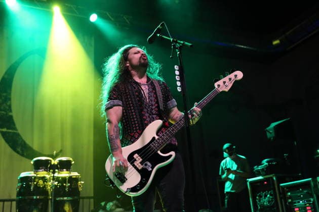 Steve Jewell Jr. of the band Black Stone Cherry at a concert at Huxleys Neue Welt in Berlin, September 12, 2026 Black Stone Cherry Concert Berlin