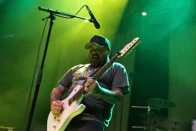 Chris Robertson of the band Black Stone Cherry at a concert at Huxleys Neue Welt in Berlin, September 12, 2026 Black Stone Cherry Concert Berlin