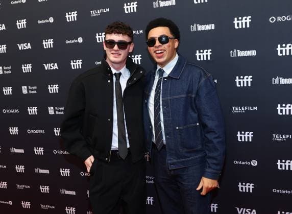 Lewis Brophy, Justin Daniels Anene at arrivals for LEMONADE & SMUDGE THE BLADES Premieres at the Toronto International Film Festival (TIFF) 2026, TIFF Lightbox, Toronto, ON, September 12, 2026. Photo By: JA Everett Collection LEMONADE & SMUDGE THE BLADES Premieres at the Toronto International Film Festival (TIFF) 2026 PUBLICATIONXNOTxINxCANxCHNxFRAxITAxJPNxNORxPOLxRUSxESPxUKxUSA