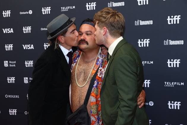 Joshua Jackson, Cody Lightning, Samuel Miller at arrivals for LEMONADE & SMUDGE THE BLADES Premieres at the Toronto International Film Festival (TIFF) 2026, TIFF Lightbox, Toronto, ON, September 12, 2026. Photo By: JA Everett Collection LEMONADE & SMUDGE THE BLADES Premieres at the Toronto International Film Festival (TIFF) 2026 PUBLICATIONXNOTxINxCANxCHNxFRAxITAxJPNxNORxPOLxRUSxESPxUKxUSA