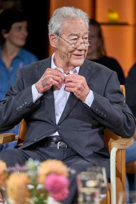 Björn Engholm during the recording of the RB talk show 3nach9 at the Radio Bremen studio in Bremen, September 11, 2026 Foto:xU.xStammx xFuturexImagex 3nach9_6924