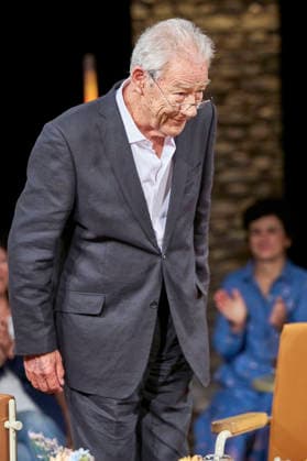 Björn Engholm during the recording of the RB talk show 3nach9 at Radio Bremen s Studio Bremen, September 11, 2026 Foto:xU.xStammx xFuturexImagex 3nach9_6922