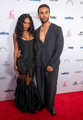September 11, 2026, New York, New York, USA: UCHE MOXAM and CLINTON MOXAM attend the Daily Front Row 13th annual Fashion Media Awards at the Rainbow Room in New York. 11 September 2026 New York USA  - ZUMAa265 20260911_zep_a265_065 Copyright: xEricxAcquayex