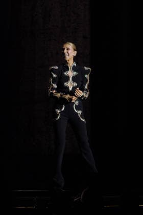 Exclusive: Quebec singer Céline Dion makes a triumphant return to the stage at the Plénitude Arena to kick off her Paris residency, a series of sixteen concerts scheduled through October 17, 2026. Ten additional dates are planned for May 2027. In front of an audience of approximately 30,000 people from all over the world, the 58-year-old artist performed her first full concert in six years, following a long hiatus due to her battle with stiff-person syndrome, a rare neurological disorder diagnosed in 2022. Visibly moved, Céline Dion paused her first song, On ne change pas, overcome with emotion, before launching into a show lasting more than two hours, featuring her greatest hits, including My Heart Will Go On, Pour que tu m’aimes enc Copyright: xAgencex xBestimagexAgencex xBestimagex