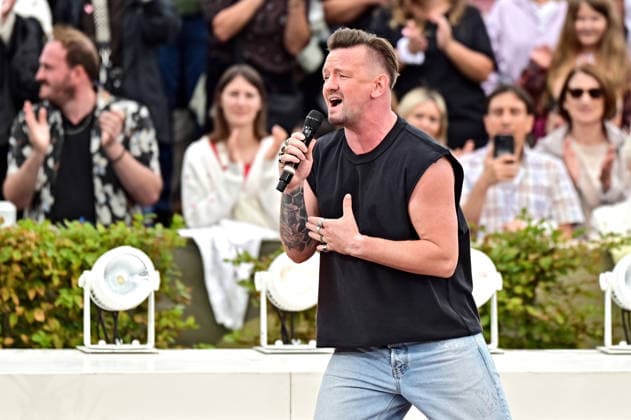 ZDF Fernsehgarten singer Ben Zucker during the ZDF entertainment show Fernsehgarten on September 13, 2026, in Mainz 20260913MWI149361