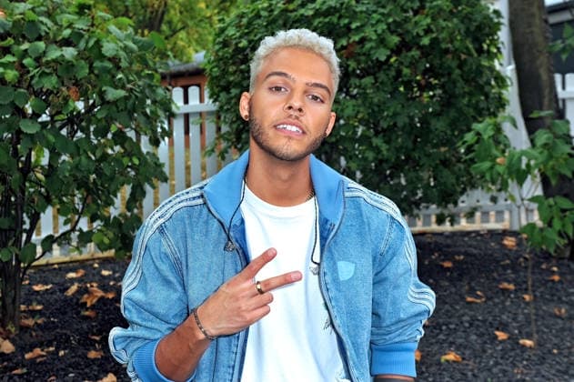 ZDF Fernsehgarten singer Malik Harris during the ZDF entertainment show Fernsehgarten on September 13, 2026, in Mainz 20260913MWI149636