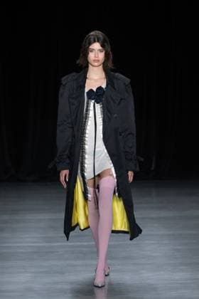 September 11, 2026, New York, New York, United States: A model walks the runway.Models walk the runway at the Christian Cowan fashion show during New York Fashion Week at The Glasshouse on September 11, 2026 in New York City. New York United States  - ZUMAs197 20260911_aaa_s197_1012 Copyright: xRonxAdarx