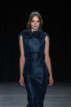 September 11, 2026, New York, New York, United States: A model walks the runway.Models walk the runway at the Christian Cowan fashion show during New York Fashion Week at The Glasshouse on September 11, 2026 in New York City. New York United States  - ZUMAs197 20260911_aaa_s197_1022 Copyright: xRonxAdarx