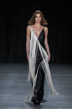 September 11, 2026, New York, New York, United States: A model walks the runway.Models walk the runway at the Christian Cowan fashion show during New York Fashion Week at The Glasshouse on September 11, 2026 in New York City. New York United States  - ZUMAs197 20260911_aaa_s197_1023 Copyright: xRonxAdarx
