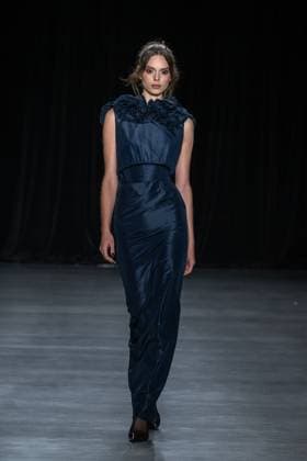 September 11, 2026, New York, New York, United States: A model walks the runway.Models walk the runway at the Christian Cowan fashion show during New York Fashion Week at The Glasshouse on September 11, 2026 in New York City. New York United States  - ZUMAs197 20260911_aaa_s197_1029 Copyright: xRonxAdarx