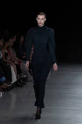 September 11, 2026, New York, New York, United States: A model walks the runway.Models walk the runway at the Christian Cowan fashion show during New York Fashion Week at The Glasshouse on September 11, 2026 in New York City. New York United States  - ZUMAs197 20260911_aaa_s197_1030 Copyright: xRonxAdarx