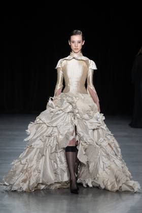 September 11, 2026, New York, New York, United States: A model walks the runway.Models walk the runway at the Christian Cowan fashion show during New York Fashion Week at The Glasshouse on September 11, 2026 in New York City. New York United States  - ZUMAs197 20260911_aaa_s197_1036 Copyright: xRonxAdarx