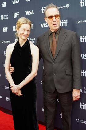 2026 Toronto International Film Festival - ˜Onwards and Sideways™ Premiere (L-R) Laura Linney and Rhys Ifans attend the red carpet for the ˜Onwards and Sideways™ premiere during the 2026 Toronto International Film Festival (TIFF) at Roy Thomson Hall. on September 13, 2026 in Toronto, Canada. (Photo by Leonardo Ramirez Eyepix Group) Copyright: xLeonardoxRamirez xEyepixxGroupx LR13092026-03548