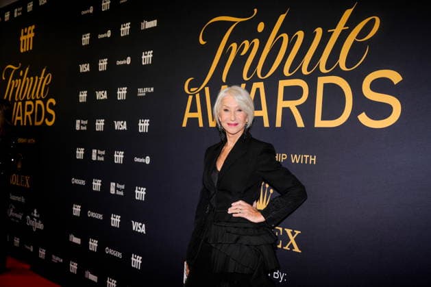 September 13, 2026, Toronto, On, CANADA: Dame Helen Mirren arrives on the red carpet for the TIFF Tribute Awards at the Toronto International Film Festival, in Toronto, on Sunday, Sept. 13, 2026. Toronto CANADA  - ZUMAc35_ 20260913_zaf_c35_138 Copyright: xChrisxYoungx