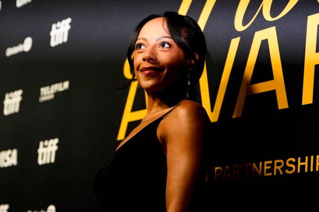 September 13, 2026, Toronto, On, CANADA: Rosalind Eleazar arrives on the red carpet for the TIFF Tribute Awards at the Toronto International Film Festival, in Toronto, on Sunday, Sept. 13, 2026. Toronto CANADA  - ZUMAc35_ 20260913_zaf_c35_158 Copyright: xChrisxYoungx