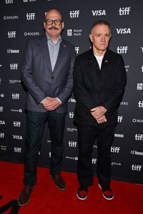 TIFF Toronto Screening Alpha Gang Nathan Zellner and David Zellner attending the screening of Alpha Gang ahead of Toronto International Film Festival (TIFF) in Toronto, Canada on September 13, 2026. Photo by Julien Reynaud APS-Medias ABACAPRESS.COM Toronto Canada  Copyright: xReynaudxJulien APS-Medias ABACAx