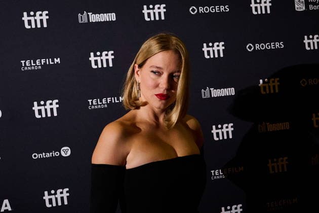 September 13, 2026, Toronto, On, CANADA: Lea Seydoux is photographed on the red carpet for the film Alpha Gang during the Toronto International Film Festival in Toronto, on Sunday, Sept. 13, 2026. Toronto CANADA  - ZUMAc35_ 20260913_zaf_c35_236 Copyright: xSammyxKoganx