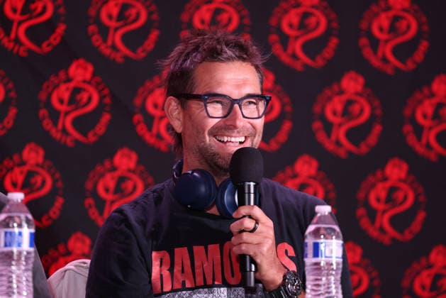 September 13, 2026, Portland, Oregon, USA: Actor ANTONY STARR speaks at the 2026 Rose City Comic Con at the Oregon Convention Center in Portland. Portland USA - ZUMAg247 20260913_znp_g247_011 Copyright: xGagexSkidmorex