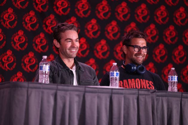 September 13, 2026, Portland, Oregon, USA: Actors CHACE CRAWFORD and ANTONY STARR speaks at the 2026 Rose City Comic Con at the Oregon Convention Center in Portland. Portland USA - ZUMAg247 20260913_znp_g247_014 Copyright: xGagexSkidmorex