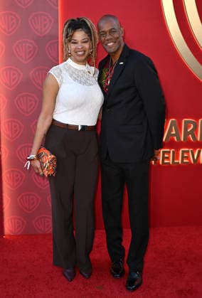 Warner Bros. TV Group s Emmy Awards Nominees Celebration Nkechi Okoro Carroll and Jon Carroll arriving at the Warner Bros. Television Group™s 78th PrimeTime Emmy Awards Nominees Celebration held at BOA Steakhouse in West Hollywood, Ca. on September 13, 2026. West Hollywood BOA Steakhouse California USA Copyright: xStarbuck xAFF-USA.COMx