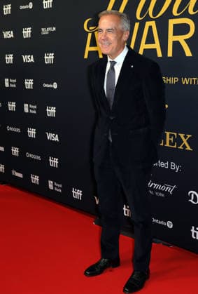The Right Honourable Mark Carney Prime Minister of Canada at the Tribute Awards during the 2026 Toronto International Film Festival Toronto, Canada. September 13, 2026 at the at Fairmont Royal York Hotel. Copyright: xHumbertoxServin Clasos MediaPunchx