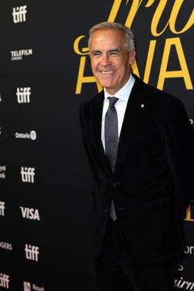 The Right Honourable Mark Carney Prime Minister of Canada at the Tribute Awards during the 2026 Toronto International Film Festival Toronto, Canada. September 13, 2026 at the at Fairmont Royal York Hotel. Copyright: xHumbertoxServin Clasos MediaPunchx