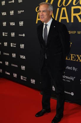 The Right Honourable Mark Carney Prime Minister of Canada at the Tribute Awards during the 2026 Toronto International Film Festival Toronto, Canada. September 13, 2026 at the at Fairmont Royal York Hotel. Copyright: xHumbertoxServin Clasos MediaPunchx