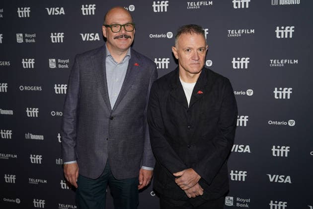 2026 Toronto International Film Festival - ˜Alpha Gang™ Premiere (L-R) Nathan Zellner and David Zellner attend the red carpet for ˜Alpha Gang™ premiere during the 2026 Toronto International Film Festival (TIFF) at Princess of Wales Theatre. on September 13, 2026 in Toronto, Canada. (Photo by Leonardo Ramirez Eyepix Group) Copyright: xLeonardoxRamirez xEyepixxGroupx LR13092026-04147