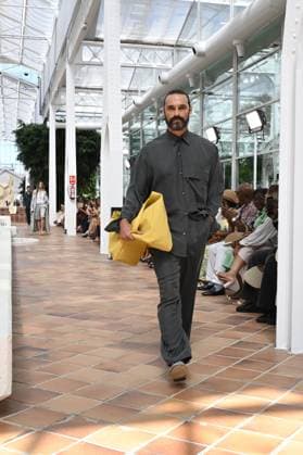 Pedro del Hierro Fashion Show at Mercedes-Benz Fashion Week Madrid Actor Iván Sánchez walks the runway for Pedro del Hierro at Mercedes-Benz Fashion Week Madrid on September 14, 2026, in Madrid, Spain CELEBRITIES FASHION RUNWAY CIBELES José Madrid Madrid Spain  Copyright: xJosÃ xOlivax 7774089